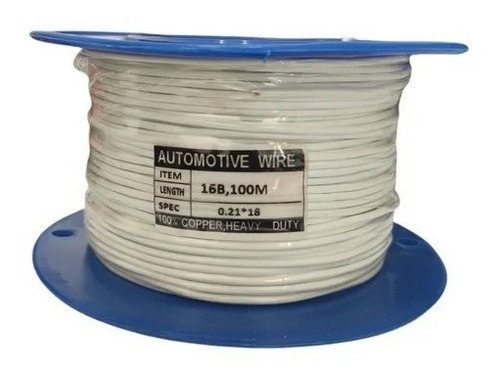 Rollo De Cable Automotriz 16 Awg