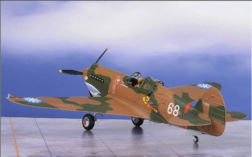 1/48 P-40 Warhawk Flying Tigers Diecast Hobby Master Ha9204