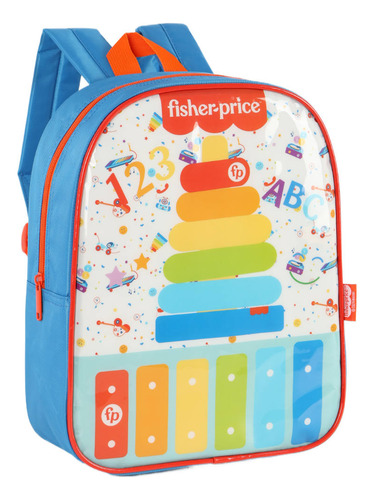 Mochila Escolar Fisher Price Luxcel Is40854fs