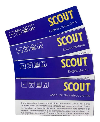 Scout Juego De Mesa Juego De Cartas Y Estrategia Juego Scout