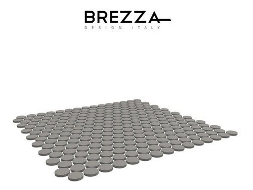 Brezza Malla Mosaico Decorati Terra Light Grey 31x31 Bz5053