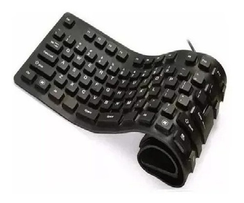 Teclado - Preto - Flexivel - Usb - Dk-14 - Dukie