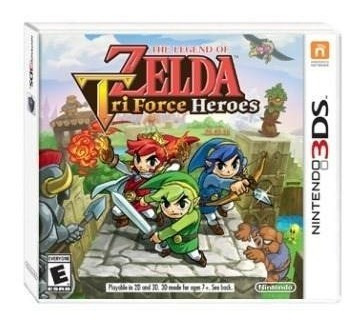The Legend Of Zelda Triforce Heroes - Juego Físico 3ds