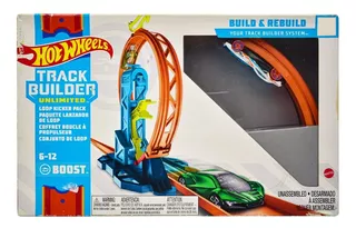 Hot Wheels Track Builder Paquete Lanzador De Loop Mattel