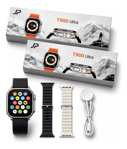 Smartwatch T900 Ultra 49mm Bluetooth Chamadas Notificações Saúde