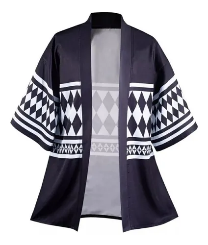 Kimono Cape per i Fan di Tokyo Revengers,S SMARTC Mikey Cosplay Haori Kimono Cape per i Fan di Tokyo Revengers,S SMARTC Mikey Cosplay Haori