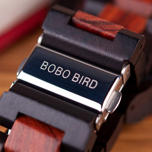 Bobo Bird Relojes De Madera Para Hombre De Lujo Mecánico Rel