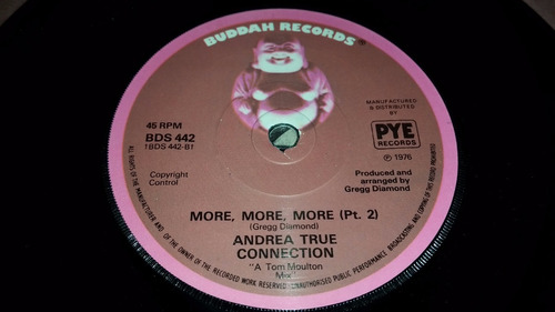 Andrea True Connection More More Vinilo Simple Uk 2 Partes