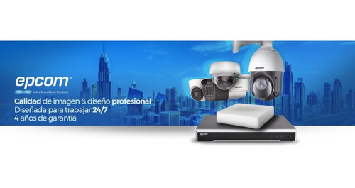 Imagen 2 de 3 de Cámara Epcom Domo 2mp Lente 2.8 Mm 50 Mts Ir Exterior