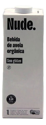 Bebida de Aveia Orgânica Original Nude 1L