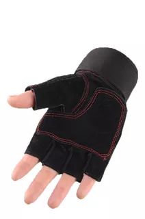 Guantes Para Pesas Gimnasio Gym Deporte Con Muñequera Hombre