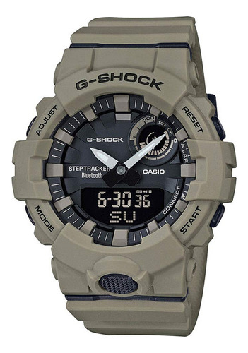 Reloj G Shock Power Trainer Bluetooth Para Hombre Caqui Mé