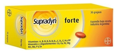 Supradyn Forte X 30 Comp. (multivitamínico) - Bayer®
