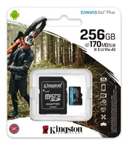 Comprar Memoria Kingston Micro Sdxc Canvas Go Plus 256gb Uhs-i U3v30