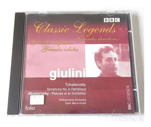 Bbc Legends Grandes Directores Carlo Maria Giulini Cd 2000