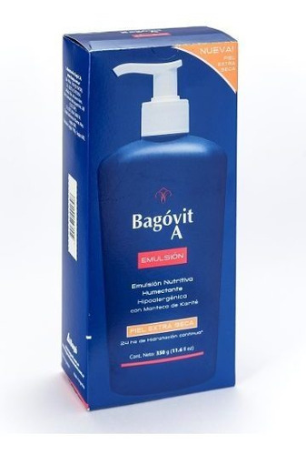 Bagovit A Emulsion Piel Extra Seca Por 350 Ml