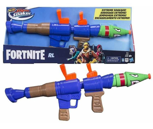 Lanzador De Agua Fornite Rl Supersoaker Nerf