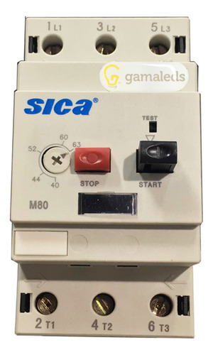 Guardamotor Protector Trifasico M32 40-63a Sica 761101