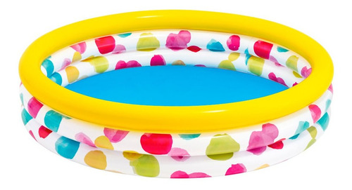  Alberca Dots Niños Intex Piscinas Inflables 168x38 Cm