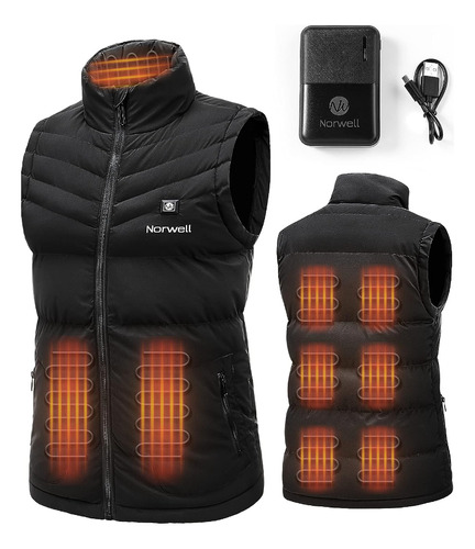 Chaqueta Con Calefacción Sistema Electrico Fibra De Carbono 