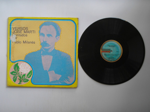 Lp Vinilo Pablo Milanes Versos Cantados Jose Marti Venez1985