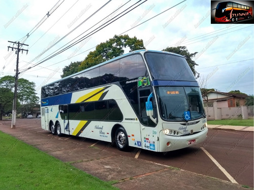 Busscar Dd Panoramico Scania K124 C/ 557.000 Km Orig Cod 458