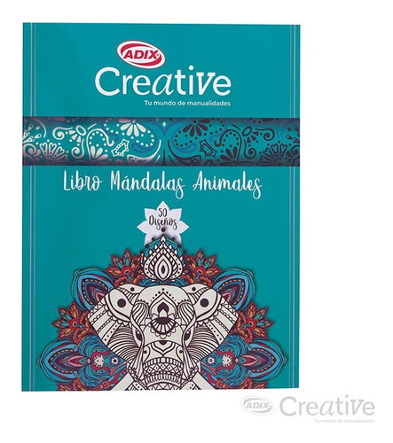 Libro Para Pintar Mandalas Animal Creative