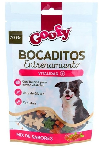Snack Para Perro -goofy Bocaditos De Entrenamiento 70 Gr Np