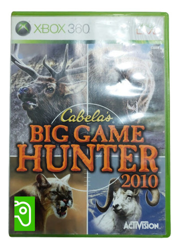 Cabela's Big Game Hunter 2010 Juego Original Xbox 360 (Reacondicionado)