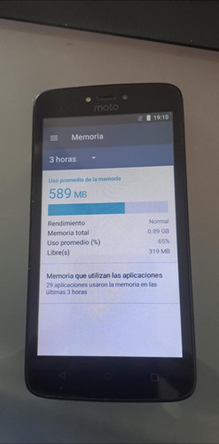 Motorola Moto C 1g Ram 8gb Negro At&t Negro (Usado)