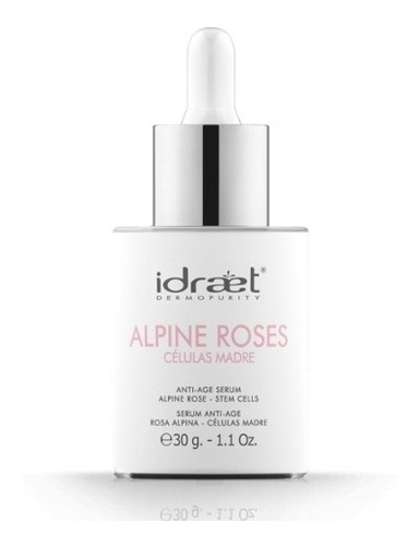 Idraet Serum Alpine Roses Células Madre Rejuvenecedor