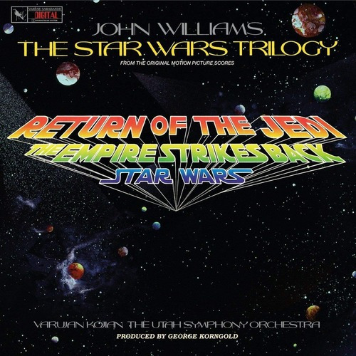John Williams O álbum de música da trilogia Star Wars em CD
