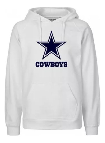 Buzo Canguro Cowboys Dallas Nfl Hoodie Infantil