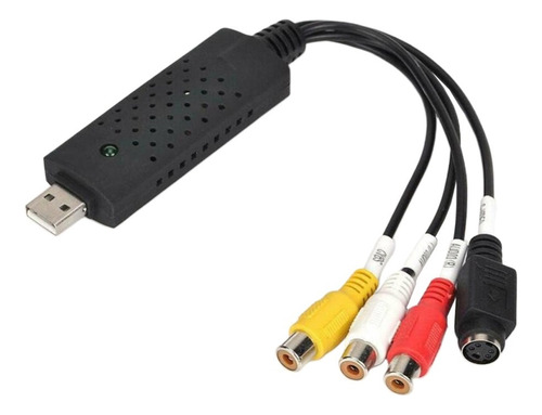 Adaptador De Captura De Audio Y Video Usb Usb Rca Vhs A Pc