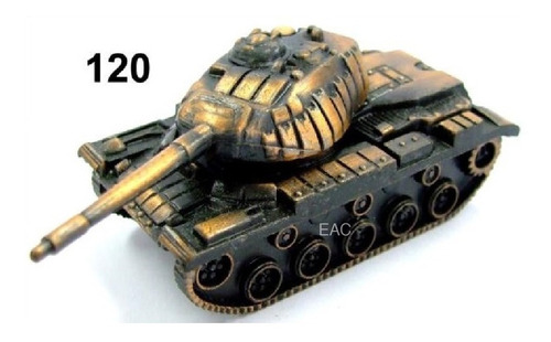 Tanque De Guerra Miniatura Sacapuntas Metal Coleccion 120