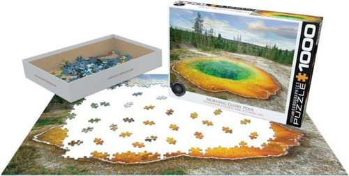 Imagen 2 de 3 de Rompecabezas Eurographics Morning Glory Pool - 1000 Piezas