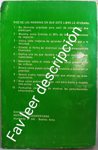 Como Suprimir Preocupaciones Y Disfrutar De La Vida (0-3)