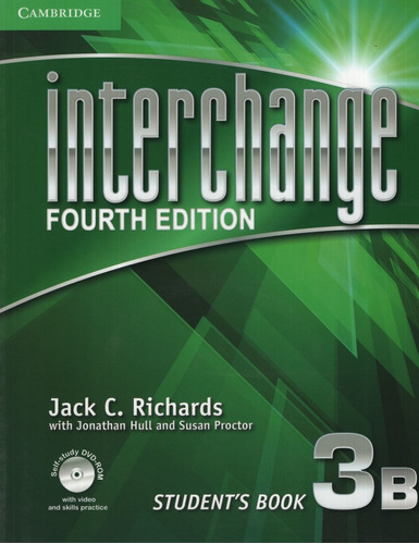 Interchange 3b (4th.edition) - Student's Book B + Dvd-rom