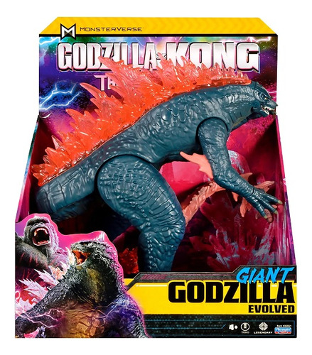 Boneco Gigante Godzilla Evoluido De 27cm Godzilla Sunny 3555