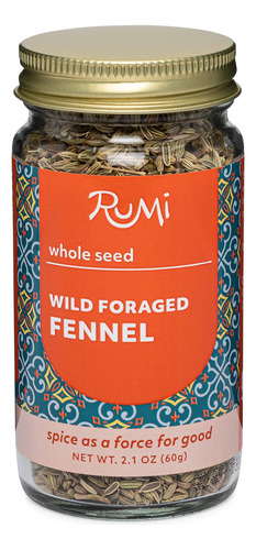 Rumi Spice Hinojo De Semillas Enteras Forrajadas, 2.1 Oz