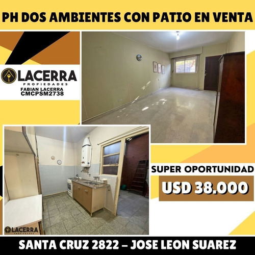 Imagen 1 de 12 de Departamento De 2 Ambientes En Planta Baja A La Calle