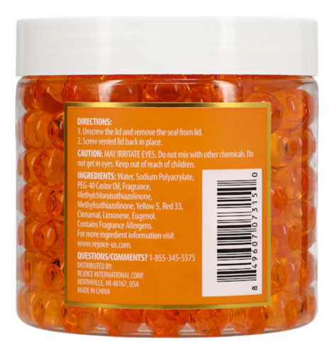 Pumpkin Spice Crystal Beads Perlas Aromatizantes Calabaza Im
