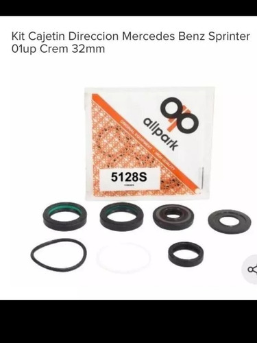 Kit Cajetin Dirección Mercedes Benz Sprinter 01up Crem 32mm