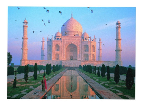 Taj Mahal Agra India Mini Rompecabezas 1000 Pzas Tomax