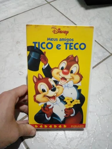 Vhs Meus Amigos Tico E Teco