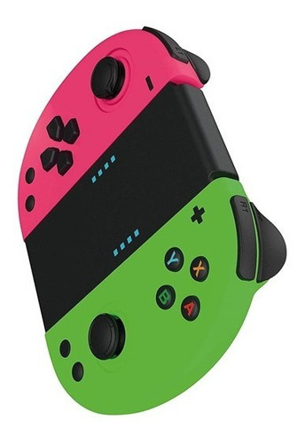 Joy - Con Gioteck Jc 20 L / R Nintendo Switch Bluetooth Color Rosa/Verde