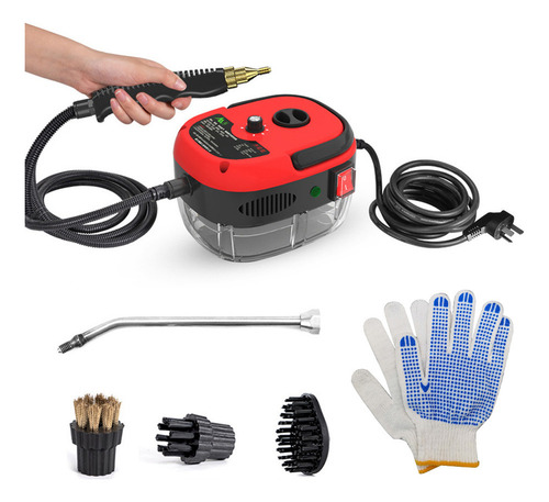H Limpe A Máquina E As Cabeças Com Um Limpador
