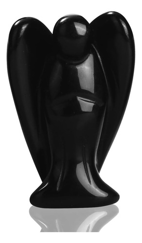 Figuras De Ángel De Cristal Real De 2 Pulgadas, Estatua De Á