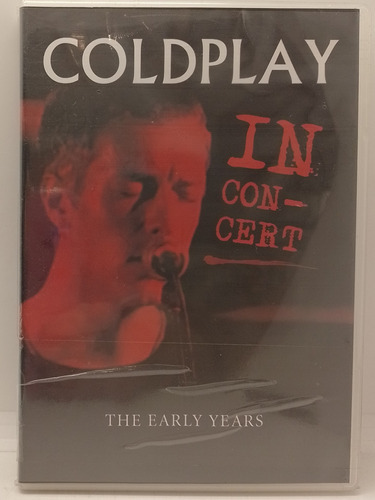Coldplay The Early Years In Concert Dvd Nuevo 