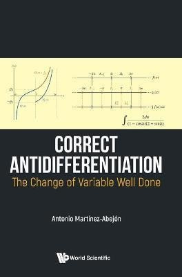 Libro Correct Antidifferentiation: The Change Of Variable...